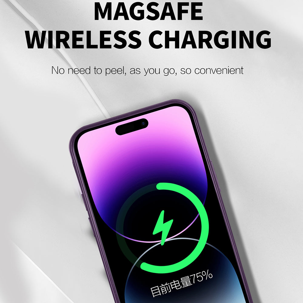 Magnetisk telefoncover til iPhone 14 Pro CD Texture TPU PC galvaniseret telefoncover Magnetisk telefoncover til iPhone 14 Pro CD Texture TPU PC galvaniseret telefoncover